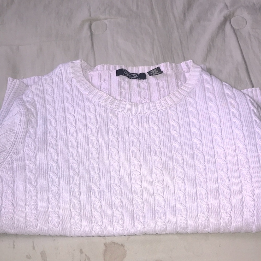 lilac sweater